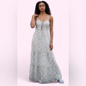 Audrey Parks Francesca’s Floral Maxi Size XS